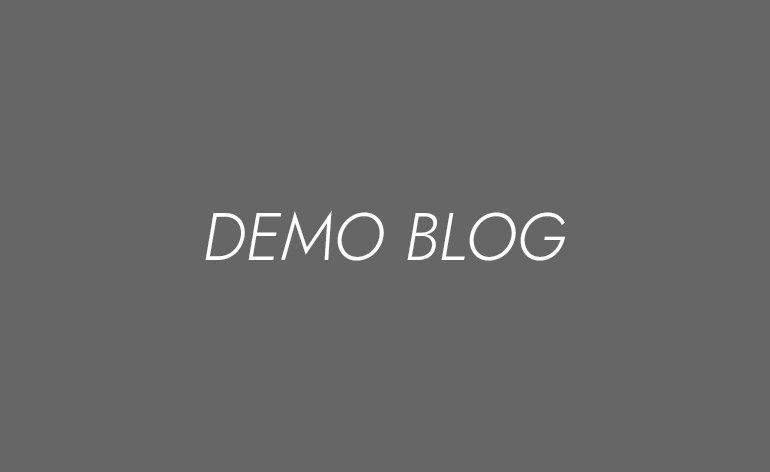 Demo Blog 4
